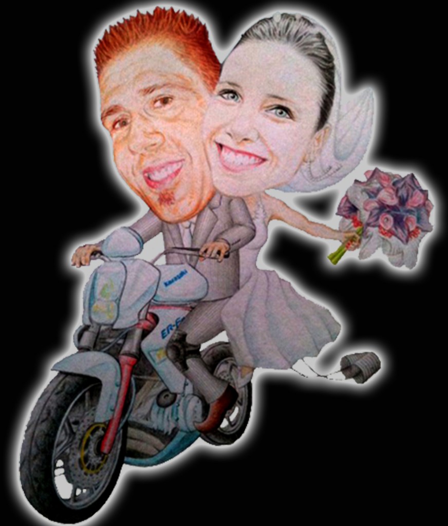 Wedding Motorbike